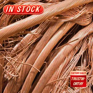 High-Quality 99.9% Purity Copper Scrap Bulk Copper Wire Waste Ideal For Industrial Applications