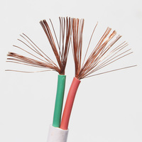 Câble en PVC flexible en cuivre Câble électrique plat Déchets de fil de cuivre isolés