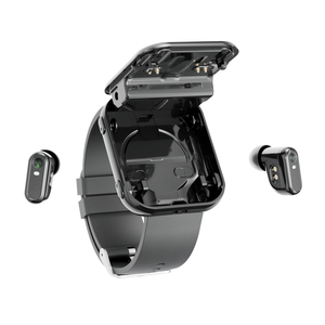 2025 New arrivals giảm tiếng ồn Earbuds tai nghe 2 trong 1 xách tay BT không dây thông minh đồng hồ cho thể thao ngoài trời đi du lịch - Product Image 1