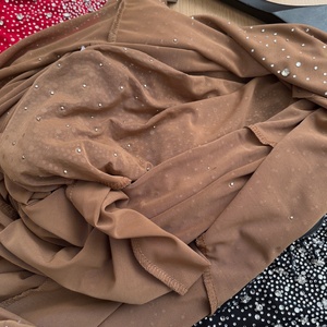 Nuovo Abito Lungo da Sera da <span class=keywords><strong>Donna</strong></span> 2026 Senza Spalline con Perline, Strass e Rete a Coda di Pesce, Modello Sottile che Valorizza i Fianchi - Product Image 5