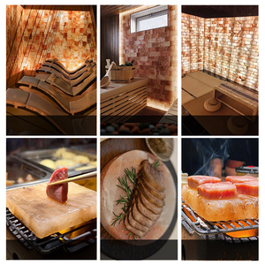 Ladrillos de Sal Rosa <span class=keywords><strong>del</strong></span> <span class=keywords><strong>Himalaya</strong></span> Naturales Hechos a Mano al por Mayor para la Construcción de Paredes de Saunas, Temas Musicales, Diseño Moderno - Product Image 5
