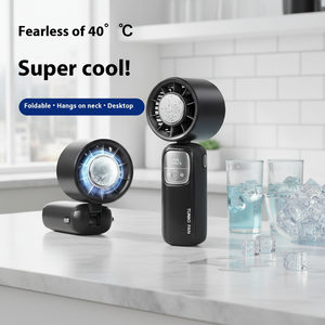 Ventilador de Mesa Pequeño Recargable, Mini Ventilador de Mesa, Ventilador Personal de Mano en Inglés, Superventas en China - Product Image 1