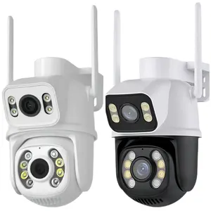 Alarm Siren 2MP 1080P Night Vision Wireless WiFi Home Security Network PTZ IP Cameras iCSee Outdoor Security WiFi CCTV Camera