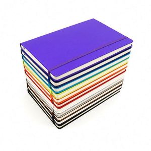 Personalized Custom Business Notebook A5 Hardcover PU Leather Cover Planner <b>Journal</b> Diary with Elastic Band - Product Image 1
