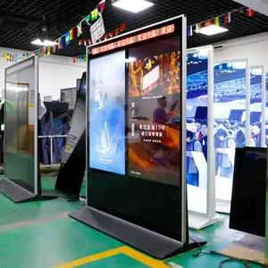 double side screen Media commercials Ads Led/lcd Advertising Player digital signage and displays touch usb wifi 4g FACTORY OEM