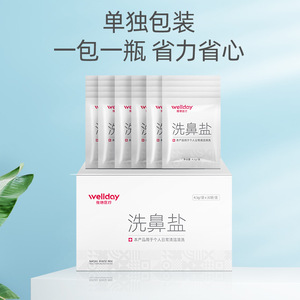 เครื่องล้างจมูกเวลเดย์ 500 มล. แบบใช้มือ พร้อมน้ำเกลือสำหรับผู้ใหญ่และเด็ก - Product Image 3