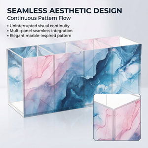 Organizador de Escritorio Acrílico de Diseño Personalizado, Portalápices Multicompartimento, <span class=keywords><strong>Caja</strong></span> de Almacenamiento de Papelería Transparente <span class=keywords><strong>para</strong></span> Oficina y Escuela - Product Image 6