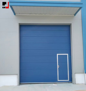 Factory Direct 40mm Thick Windproof Workshop Sliding <strong>Door</strong> Electric Lifting Rolling <strong>Back</strong> Industrial Overhead Sectional <strong>Door</strong> - Product Image 2