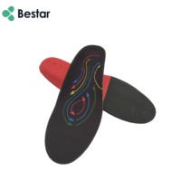 Semelles orthopédiques EVA ergonomiques avec soutien de la voûte plantaire, guide de pression, inserts de chaussures pleine longueur pour pieds plats, surpronation et soulagement de la douleur au pied