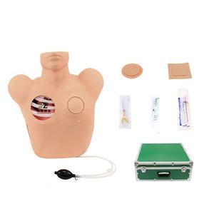 Simulador de Maniquí de Toracocentesis y Drenaje de Tamaño Real Avanzado con Material de PVC - Módulo de Entrenamiento para Punción de Neumotórax - Product Image 3