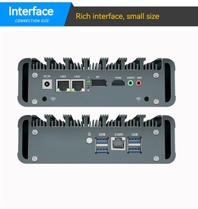 8th Fanless Industrial Mini PC Box Core 512G RAM 16G SSD HD DP Dual Lan Win10 Mini PC de escritorio de 2. ° 2. 2. 2. 2. 2. 2. 2. 2. 2. - Product Image 6