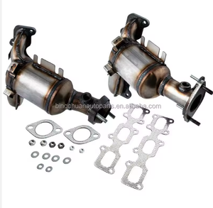 Sistem Knalpot DA8Z5G232C DA8Z5G232D Konverter Katalitik Tiga Jalur untuk Ford Taurus 4 Pintu 2WD 3.5L Katalis Pasang Langsung - Product Image 6