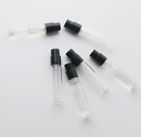 Petits vaporisateurs en verre flacon en verre flacon échantillon flacon de parfum 1.5ml 2ml 2.5ml