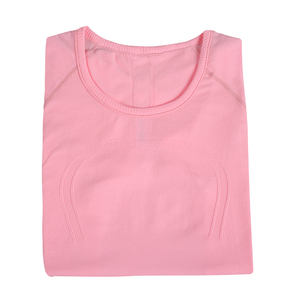 Camiseta Deportiva para Mujer, de Secado Rápido, Cuello Redondo, Manga Corta, para Yoga, Fitness, Ejercicio, Running, Gimnasio, Entrenamiento, 1.0 - Product Image 3