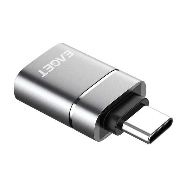 Eaget EZ05 Type-C&USB3.0 Male Connector Adapter Data Fast Charging OTG USB Adapter