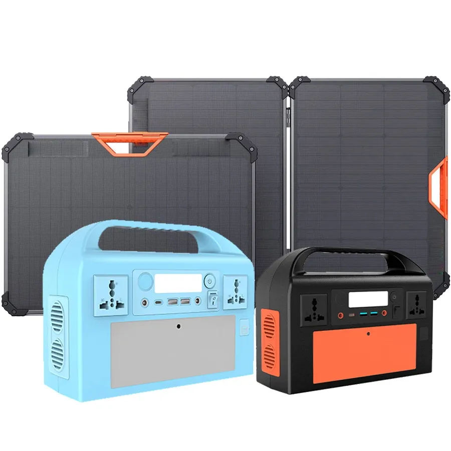 Wholesale Outdoor Camping Lighting Portable Charging Power Station 200W 300W 500W Mini Power Bank Portable Alternator Set