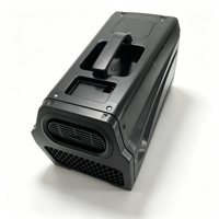 Chauffage de stationnement 12V avec batterie intégrée, sans fil, chauffage à air diesel 220V pour camion, camping-car, tente, portable et rechargeable
