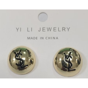 Commercio all'ingrosso di argilla di prugna messicana in resina Fine orecchini per le donne argento Boho Chic gioielli di moda alla rinfusa regalo di nozze - Product Image 1