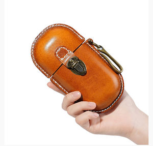 Estuche Personalizado para Gafas <span class=keywords><strong>de</strong></span> Sol, <span class=keywords><strong>de</strong></span> Cuero Auténtico, Estilo Vintage, Hecho a Mano, Rígido, Portátil, para Guardar Gafas, Funda Protectora para Lentes - Product Image 5