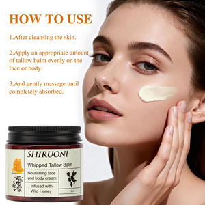 Crème <span class=keywords><strong>pour</strong></span> le <span class=keywords><strong>visage</strong></span> au suif de bœuf nourri à <span class=keywords><strong>l</strong></span>'herbe, marque privée, anti-rides, nourrissante, hydratation intense - Product Image 5