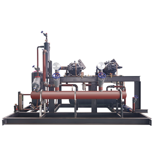 Unité de refroidissement à vis à air, compresseur semi-hermétique, refroidisseur d'eau industriel, économie d'énergie, pompe à moteur à engrenages automatique - Product Image 5