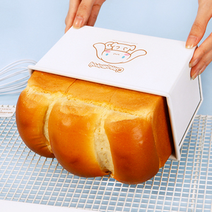 Chefmade CL5037 Diseño de dibujos animados Caja Pan de pan tostado 450G Pan antiadherente con tapa - Product Image 6