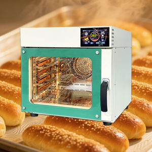 Horno comercial para hornear, cocina, horno eléctrico de convección de aire caliente, equipo de panadería para hornear pasteles, equipo para hornear pan - Product Image 1