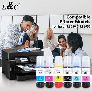 <span class=keywords><strong>Encre</strong></span> de Recharge à Base d'Eau Teintée Couleurs Compatible Premium 056 057 107 108 574 pour Imprimante <span class=keywords><strong>Epson</strong></span> L8058 L8050 L18050 Eco Ink Tinta - Product Image 6