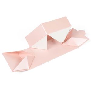 Caja de Regalo de Papel Rígido Plegable Magnética Hecha a Mano, Reciclable y Personalizada, para Recuerdos de Boda, Regalos de Moda y Festivos - Product Image 2