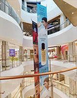 Lona Frontlit Blanca para Publicidad Exterior, de PVC de 440g, para Uso en Exteriores