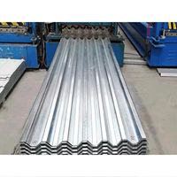 Tôle d'acier galvanisé ondulé Z60g 0,8 mm 900 mm, tôle de toiture en acier coloré, tuiles de toiture en acier, tôle de toiture en zinc galvanisé
