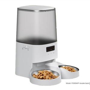 Nhà Máy Trực Tiếp Thông Minh Tự Động Pet Trung Chuyển Máy Ảnh Wifi Kích Ứng Dụng Con Chó Mèo Thực Phẩm Dispenser Kiểm Soát Mô Hình Rắn Phí Nhựa - Product Image 2