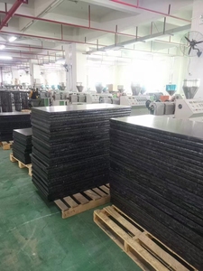 Grosir kustom keras tahan air Polypropylene lembar PP plastik ABS HDPE bahan papan plat padat blok bangunan pabrik - Product Image 6