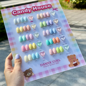 DANNYCOLL - Set de Esmaltes de Gel en 26 Colores <span class=keywords><strong>Pastel</strong></span>, Marca Privada, Venta al por Mayor, Sin HEMA, <span class=keywords><strong>Esmalte</strong></span> de Gel Color Macaron, Logotipo Personalizado - Product Image 3