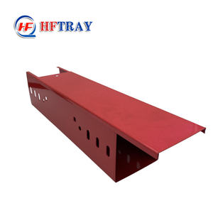 Goulotte de câblage industrielle en métal étanche, ignifuge, résistante à la corrosion, en acier thermolaqué robuste pour l'extérieur et la construction - Product Image 4