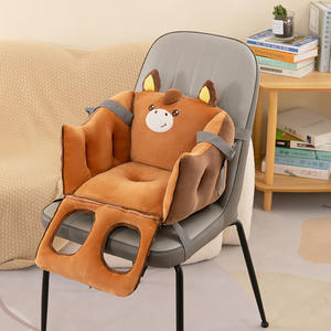 Fauteuil d'apprentissage pour bébé en peluche, mignon et ergonomique, avec <span class=keywords><strong>dossier</strong></span> et protection anti-chute pour le soutien de la colonne vertébrale des nourrissons - Product Image 2