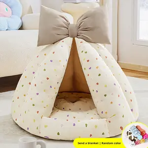 Rumah Anjing Tipe Tenda Kain Grosir Lintas Negara, Hangat untuk Musim Dingin, Tertutup, Tidak Perlu Perakitan, Cocok untuk Anjing Kecil, Semua Ukuran - Product Image 6