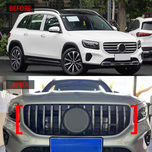 Grille verticale Mercedes-Benz GLB en ABS, style GT, pièce de rechange pour pare-chocs avant 2024-2025 - Product Image 2