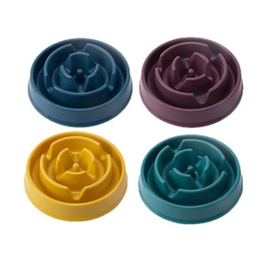 ชามอาหารสุนัขแบบชะลอการกิน ยี่ห้อ Harry YaYa สีชมพู ขนาด 20.5x5.8 ซม. ป้องกันการสำลัก ป้องกันการลื่น สำหรับสุนัขและแมว - Product Image 4