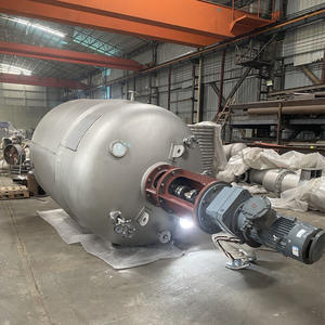 Réacteur de fabrication de crème cosmétique avec chauffage et refroidissement de l'eau, réacteur en résine phénolique, machine à réacteur à colle - Product Image 1