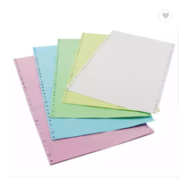 Papier autocopiant NCR CF, double enduction recto-verso, pour formulaires de bureau et emballage, emballage en rames