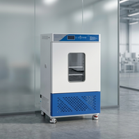 Incubateur à température et humidité constantes en acier inoxydable, incubateur BOD de laboratoire, chambre de culture de bactéries microbiennes