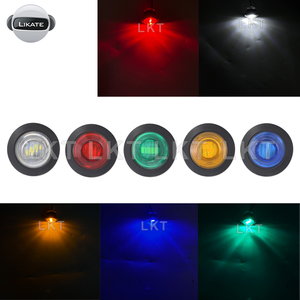 <span class=keywords><strong>LKT</strong></span> Neue LKW-LED-Seitenleuchten Rot/Grün/Blau/Gelb/Weiß IP67 Wasserdicht Universell Passend Anhänger-Zubehör - Product Image 4