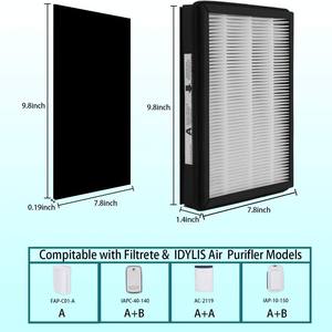 Filtre de remplacement pour purificateur d'air Lhari High Efficiency Hepa Filter Fap C01 A Ac 2119 - Product Image 5