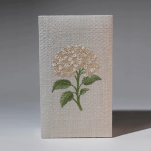 Boîte à parfum rigide en papier blanc unique, emballage magnétique, rabat <span class=keywords><strong>de</strong></span> luxe, broderie en <span class=keywords><strong>lin</strong></span>, boîte cadeau pour <span class=keywords><strong>huile</strong></span> essentielle, parfum - Product Image 2