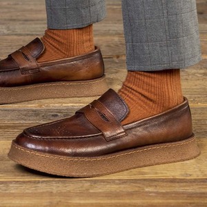 Botas de invierno cálidas, impermeables y antideslizantes, de forro polar, con suela gruesa, de algodón afelpado, de cuero, estilo clásico para una sola persona. - Product Image 1