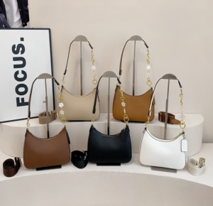 Sac messager vintage pour femme avec LOGO Co-ch, sac à main en cuir de créateur, sac bandoulière de luxe, sacs à épaule de marque - Product Image 1