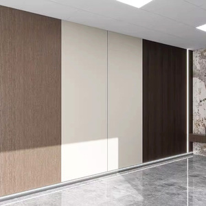 Hiện đại sọc tre than sợi tường Hội Đồng Quản trị không thấm nước cách âm bề mặt kim loại gỗ nền lửa bằng chứng khách sạn-có sẵn - Product Image 4