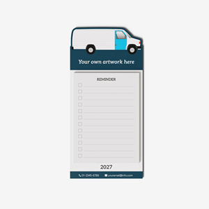 Bloc-notes magnétique publicitaire personnalisé pour réfrigérateur, logo personnalisé, <span class=keywords><strong>plombier</strong></span>, entreprise de réparation à domicile, cadeau promotionnel d'entreprise, mémo - Product Image 3