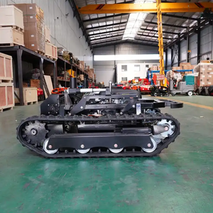 Livraison Gratuite Tondeuse à Gazon Télécommandée Tout-Terrain avec Moteur 1000mm, Nouvelle Tondeuse Robotisée à Rayon de Braquage Zéro - Product Image 2